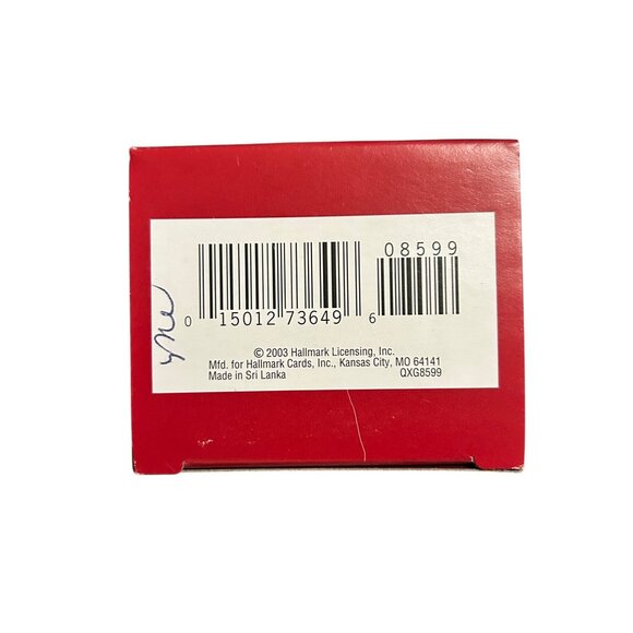 Hallmark Keepsake Ornament Basket Of Joy 2003 Handcrafted & Metal - Picture 3 of 3